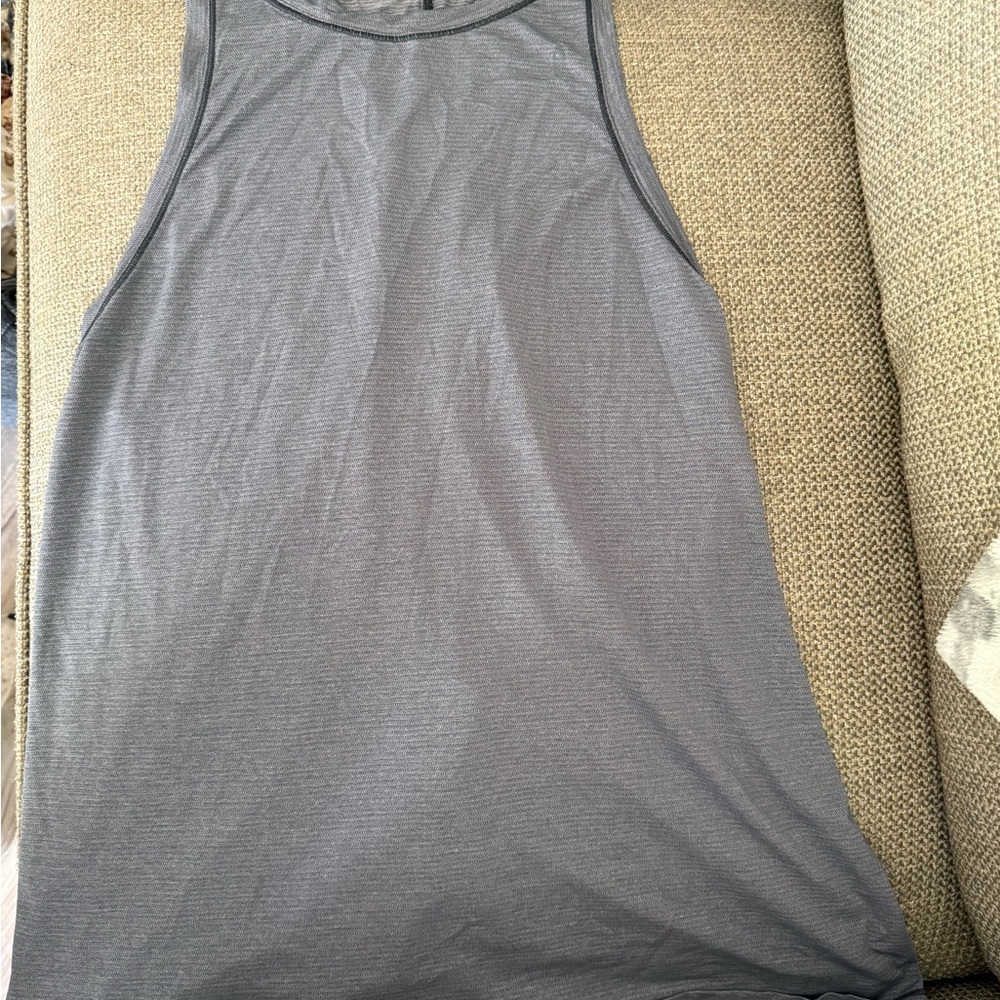 Lululemon Sleeveless Gray Tank Top
